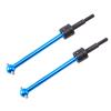 4 Pcs Metal Universal Drive Shaft CVD (64mm) for Tamiya DT03 TT02B TT-02B RC Car Upgrade Parts Accessories ( Color : Navy Blue ) view 2