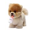 Electronic Walking Pomeranian Stuffed Dog Toy, Realistic Interactive Puppy Robot Pet Dog, Walking, Barking,Wagging Tail & Talking,Present Pet Gifts for 3+ Year Boys Girls view 1
