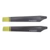 RC Helicopter Propellers, Lightweight High Toughness Remote Control Propellers Yellow for Hobbyists Beginners Outdoor Enthusiasts view 1