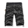 Maiyifu-GJ Men's Relaxed Fit Camo Cargo Shorts Lightweight Multi Pocket Outdoor Short Pants Casual Hiking Tactical Shorts (Black 2,29) view 2