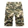Maiyifu-GJ Men Camo Cotton Cargo Shorts Camouflage Outdoor Multi Pockets Short Relaxed Fit Lightweight Military Short Pants (Khaki,36) view 2