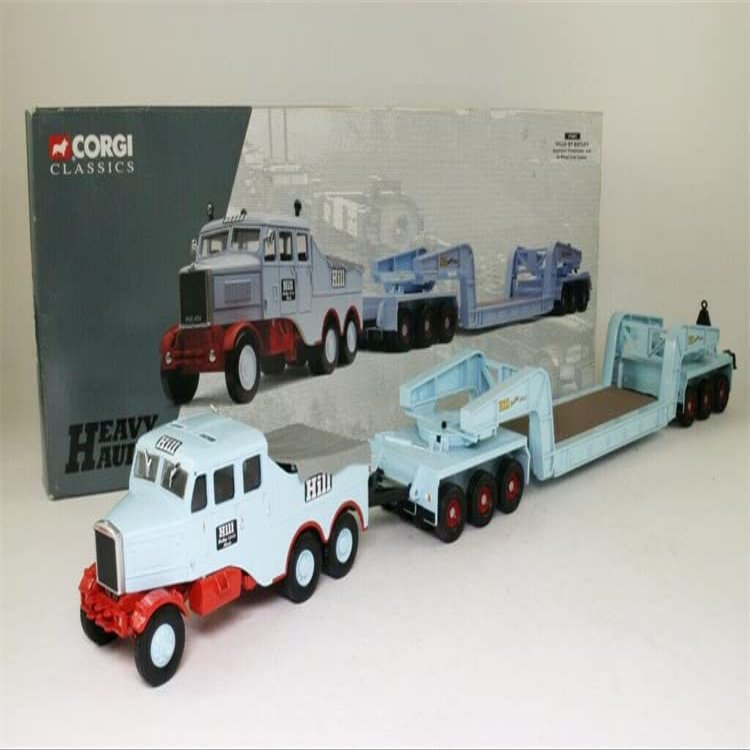 Corgi Hills of BOTLEY for Scammell Constructor & 24 Wheel Low Loader Ltd Edition 1/50 DIECAST Truck Pre-Built Model