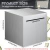 4 Pcs Piggy Bank for Adults Stainless Steel Adults Savings Bank Must Break to Open Metal Money Bank Money Saving Box, 4.72 Inch (Silver) view 3