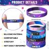 Aoriher Space Party Rubber Bracelets for Kids, Galaxy, Astronaut, Planet Silicone Wristbands for Outer Space Alien Theme Party Favors Classroom Prizes, Birthday Gift Goodie Bags Fillers(24 Pcs) view 2