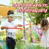 Giant Bubble Wand - Bubble Wands, Bubbles for Kids, Big Bubble Wand Huge Rope, 8 Pack Giant Bubble Wands + Bubble Solution Powder  Makes 3 Gallons, Outdoor Summer Fun view 2