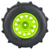 4PCS Rubber Sand Tires Wheels12mm/14mm/17mm Hex RC Wheels and Tires for 1/10 Scale Arrma Senton Tires Traxxas Slash Tires Axial Redcat Rc4wd Hex Detachable Replacement Snow Tires Desert Tires view 4