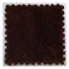 10Pcs Interlocking Foam Playmats, Soft Plush Floor Tile Mats with Borders, Puzzle Carpet Mat for Crawling Playmat Yoga, 12" X 12",Dark Coffee view 1