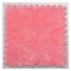 10Pcs Interlocking Foam Playmats, Soft Plush Floor Tile Mats with Borders, Puzzle Carpet Mat for Crawling Playmat Yoga, 12" X 12",Pink view 1