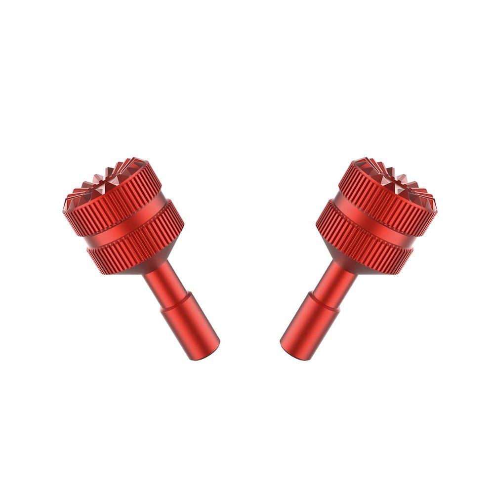 DJI RC thumb rocker Mini3 Pro with screen remote control joystick For DJI Mini3 Pro Combo Drone, Golden Aluminum Controller Stick Joystick Thumb Rocker Replacement Accessories (Red)