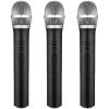 Kacctyen 3 Pcs Fake Microphone Toy Prop - Plastic Realistic Pretend Mics for Karaoke, Carnival Costume, Speech Practice, Party Favor (Novel Style) view 1