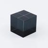 CMY Cubes The K Cube (30mm) - Black Hue Cube - Optical Color Cube - Diamond Polished - Teaches Subtractive Color Mixing - Educational, Scientific, Physics & Kinetic Art Desk Object view 2