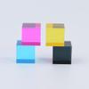 CMY Cubes The K Cube (30mm) - Black Hue Cube - Optical Color Cube - Diamond Polished - Teaches Subtractive Color Mixing - Educational, Scientific, Physics & Kinetic Art Desk Object view 4