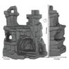 TimMee Battle Mountain Scenery - Dark Gray Figure Display & Play Terrain US Made view 2