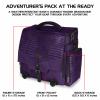 ENHANCE Travel Bag for DND Collector's Edition, Bag Compatible with Dungeons and Dragons, Battle Mat Holder, Dice Pockets and Accessories, Carry 4-8 Books (Purple Dragon) view 2