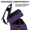 ENHANCE Travel Bag for DND Collector's Edition, Bag Compatible with Dungeons and Dragons, Battle Mat Holder, Dice Pockets and Accessories, Carry 4-8 Books (Purple Dragon) view 3