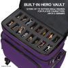 ENHANCE Travel Bag for DND Collector's Edition, Bag Compatible with Dungeons and Dragons, Battle Mat Holder, Dice Pockets and Accessories, Carry 4-8 Books (Purple Dragon) view 4