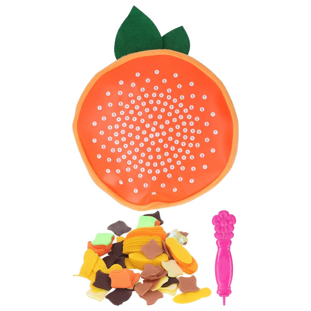 Alomejor DIY Pillow Animal Craft Kit,Art Craft Animals Sewing Kit DIY Sewing Animals Fun DIY Crafts(Sunflower Pillow 34288)