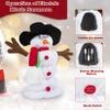 Gfilay Singing and Dancing Snowman Plush Toy,Musical Santa Snowman Doll with 6 Christmas Songs for Christmas Animated Stuffed Decoration view 4