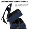 ENHANCE Travel Bag for DND Collector's Edition, Bag Compatible with Dungeons and Dragons, Battle Mat Holder, Dice Pockets and Accessories, Carry 4-8 Books (Blue Dragon) view 3