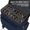 ENHANCE Travel Bag for DND Collector's Edition, Bag Compatible with Dungeons and Dragons, Battle Mat Holder, Dice Pockets and Accessories, Carry 4-8 Books (Blue Dragon) view 4