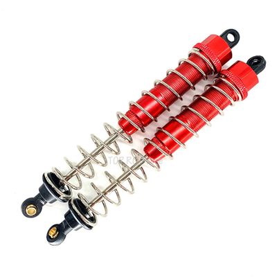 Greendhat Oil Adjustable Type 130mm Long Shock Absorber Damper 18019 180007 for Climbing Car HSP 94180 1/10 4WD 4X4 Rock Crawler RC Car ( Color : Red )