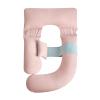 Pregnancy Pillow Pink Maternity Body Pillow 180x80cm, U-Shaped Full Body Support Pillow for Pregnant Women, with Removable Washable Cotton Cover view 1