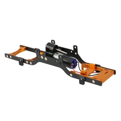BAIJAC Metal RC Body Chassis Frame Kit Fits for WPL C14 C24 MN D90 99s Car Upgrade Truck Car Spare Parts Wheelbase Assemble Shell Frame (Color : Gold for MN)