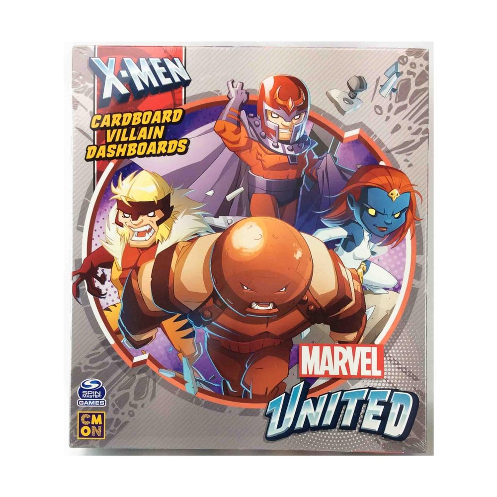 Marvel United: X-Men Cardboard Villain Dashboards (KICKSTARTER Exclusive)