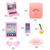 20 Pcs 5.3 Inch Doll Clothes & Accessories Include 5 Dresses 3 Outfits Tops and Pants 3 Swimsuits with 2 Shoes 1 Backpack 1 Laptop 1 Pad 1 Glasses 1 Drink 1 Hat for 5.3 - 6 Inch Dolls view 4