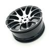 4PCS Aluminum Alloy Wheel Rims 52 * 26MM for HSP HPI Redcat Kyosho Sakura Tamiya TT02 MN86K 1/10 RC Drift On-Road Racing Car (Color : Black) view 2