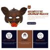 Halloween Pig Mask Horror Pig Head Mask Wild Boar for Cosplay Party Carnival Festival Masquerade Costume Party Cosplay Props view 3