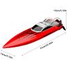 QAQQVQ 2.4Ghz RC Boat- 35km/h High Speed Remote Control Boat with LED Light for Adults One -Click Automatic Decircation Pull Net Fishing Boat, Capsize Recovery view 3