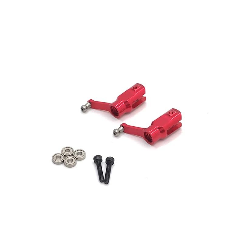 Greendhat Compatible with WLtoys V977 988 XK110 K120 Parts Metal Upgrade Modification Rotor Clip Group ( Color : Red )