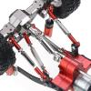 WPL B1 B-1 B14 B-14 B24 B-24 C14 C24 1/16 RC Car Spare Parts Upgrade Metal Pull Rod Steering Pull Rod Servo Rod Pull Rod Base ( Color : Red ) view 3