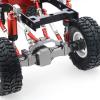 WPL B1 B-1 B14 B-14 B24 B-24 C14 C24 1/16 RC Car Spare Parts Upgrade Metal Pull Rod Steering Pull Rod Servo Rod Pull Rod Base ( Color : Red ) view 4