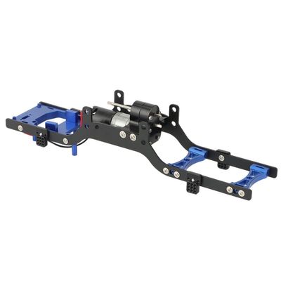 BAIJAC Metal RC Body Chassis Frame Kit Fits for WPL C14 C24 MN D90 99s Car Upgrade Truck Car Spare Parts Wheelbase Assemble Shell Frame (Color : Blue for MN)