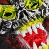 HKSICHENGKEJI Halloween Scary Mask Evil Ghost Zombie Vampire Mask Horror Face Full Head Mask Ugly Creepy Costume Corpse Mask Carvinal Party view 4