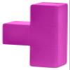 Fizz Creations for iscream Tetris Squishy Stress Ball - Purple Block view 2