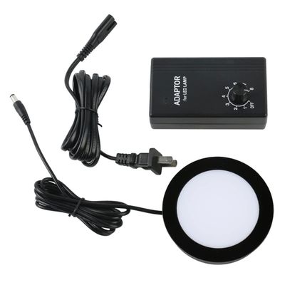 Microscope Accessories kit Slide Preparation camer Microscope Bottom Supplementary Source Lamp LED Light Lighting 110V-220V 9W for Video Microscope Camera Microscope Accessories (Color : 95mm)