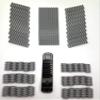 SEEMEY 60 pcs Technic Light Grey Worm and Rack Gear Set Screw Track Kit Part Piece Mindstorms NXT Robot Robotics Assortment Pack ev3 Motor view 1