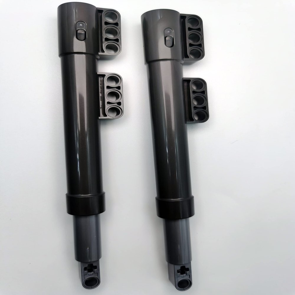 2Pcs Technic Shock Absorber 18L with Internal Spring and Flat Shaft