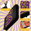 Basketball Card Binder 4 Pocket, #8#24 Sports Trading Card Holder with 50 Sleeves Fits 400 Cards, Basketball Card Display Album Storage Case Collectors Book for Kids Gift (Black-Purple) view 2