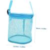 Vaguelly Mesh Beach Bag for Boys and Girls Beach Toys Toys Bag Funnel for Camping Swimming view 2