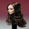 1/6 Scale Female Head Sculpt, Asian Girl Brown Curls Hair Head Carved for 12'' Seamless Action Figure Body Doll Collection (C) view 4