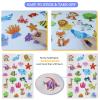 BXI Felt Flannel Board for Toddlers - 16 X 12 X 0.4 Inches, Pack of 4 Preschool Activities Story Boards Storage Bag, Playboards Storytelling Board for Interactive Teaching view 4
