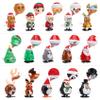 EEOCWF 15pcs Christmas Wind Up Toys for Kids, Christmas Stocking Stuffers, Xmas Tree Santa Claus Clockwork Chain Toy, Classroom Prizes Birthday Gifts Kid Christmas Party Favors Goody Bag Fillers view 4