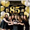 85th Happy Birthday Banner - Decorations for Men - Party Backdrop view 3
