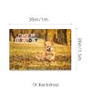 Corgi Birthday Party Decorations Backdrop Banner Photography Background Cute Corgi Theme Banner Balloons Cake Toppers Cupcake Toppers Pet Party Kit For Corgi Dog Birthday Party Supplies Decor view 3