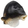 Realistic Fish Mask Scary Latex Animal Mask Creepy Halloween Full Head Mask for Men Women Halloween Costplay Party Props view 1