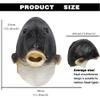 Realistic Fish Mask Scary Latex Animal Mask Creepy Halloween Full Head Mask for Men Women Halloween Costplay Party Props view 4